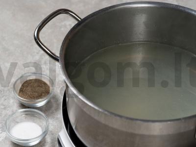 Raudonos žuvies žuvienė su bulvėmis Žingsnis 4