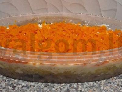 Silkė po šubą su kukurūzais Žingsnis 11