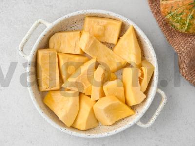 Moliūgų pyragas Žingsnis 1