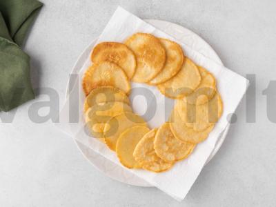 Nesaldžios blynai su majonezu Žingsnis 7