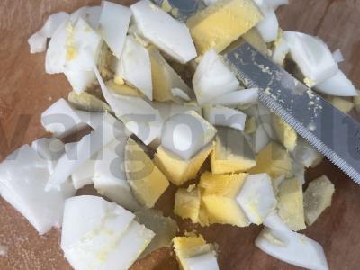 Salotas „Hipnozė“ su raudonuoju svogūnu Žingsnis 5