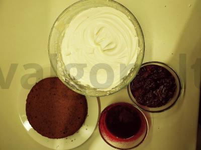 Tortas „Kosmovishnia“ Žingsnis 2