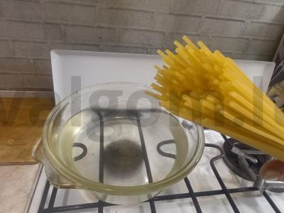 Pasta „Karbonaara pagal itališkai“ Žingsnis 1