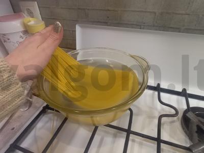 Pasta „Karbonaara pagal itališkai“ Žingsnis 2