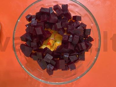 Porcinė „Burokėliai šubėje“ kubeliais Žingsnis 6