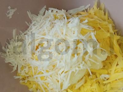 Bulvių blynai su sūriu Žingsnis 4