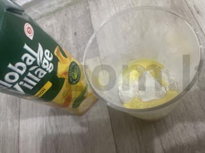 Bananų vafliai su braškių džemu Žingsnis 2