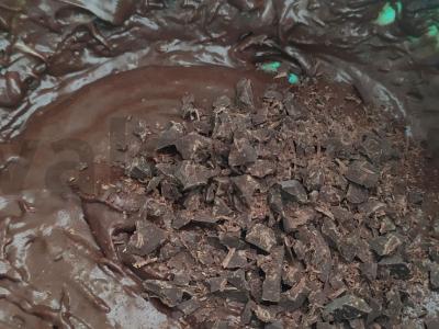 Zebro pyragas su grietine Žingsnis 7