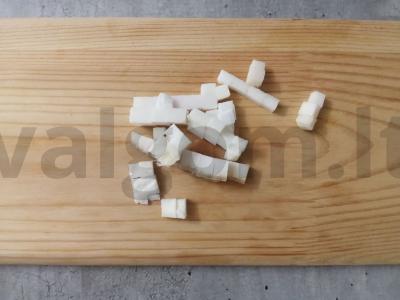 Bulvės, keptos su šonine Žingsnis 4