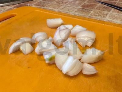 Bulvių košė su troškiniu Žingsnis 2