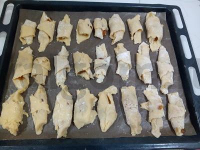 Kepiniai su uogiene „Vakarienės saldumas“ Žingsnis 6