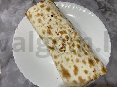 PP šašlykas su vištiena, sūriu ir daržovėmis Žingsnis 8