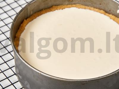 Ricottos sūrio pyragas Žingsnis 10