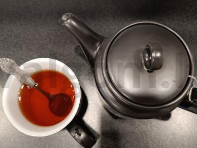 Vitaminų arbata su erškėtuogėmis ir citrina Žingsnis 6