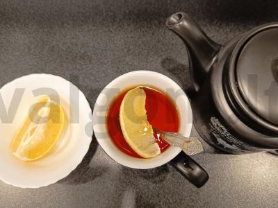 Vitaminų arbata su erškėtuogėmis ir citrina Žingsnis 7