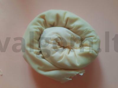 Kepiniai „Sraigė“ su kopūstais ir grybais Žingsnis 5