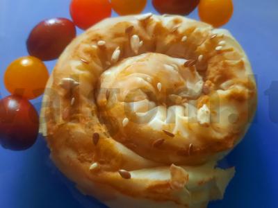 Kepiniai „Sraigė“ su kopūstais ir grybais pagrindine nuotrauka