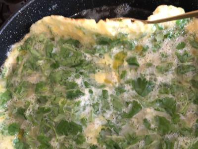 Sultingas omletas su kalendra Žingsnis 5