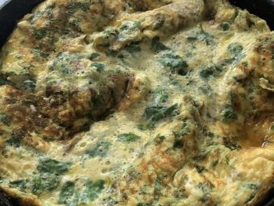 Sultingas omletas su kalendra Žingsnis 6