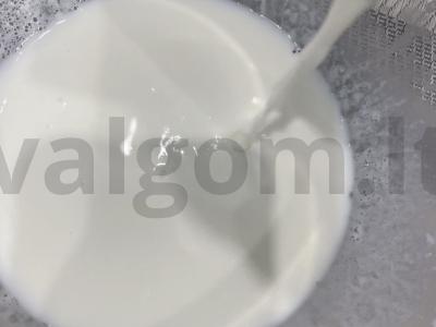 Makinių blynai „Saldus“ Žingsnis 1