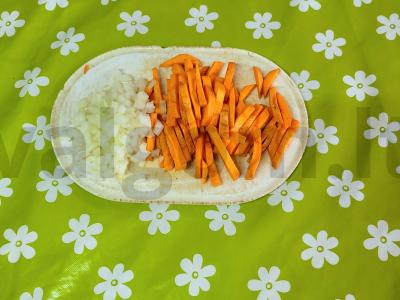 Jazminų ryžių plovas su vištiena katile Žingsnis 3