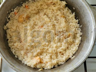 Jazminų ryžių plovas su vištiena katile Žingsnis 5