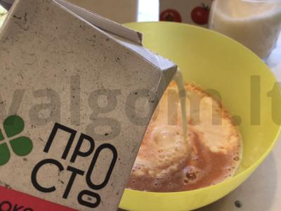 Pomidorų blynai Žingsnis 4