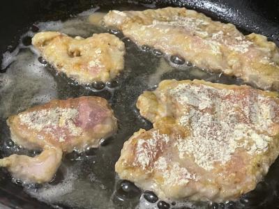 Vištienos filė su karčiu paniruotėje Žingsnis 4