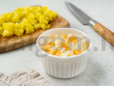 Šaltibarščiai su marinuotomis burokėliais Žingsnis 6