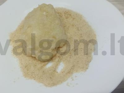 Plačiakos žuvies kotletai Žingsnis 3