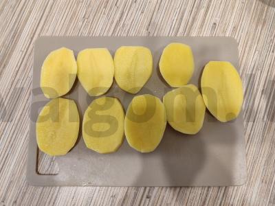 Vištienos blauzdelės su bulvėmis orkaitėje Žingsnis 1