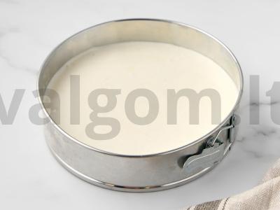 Citrininis šifoninis biskvitinis tortas Žingsnis 5