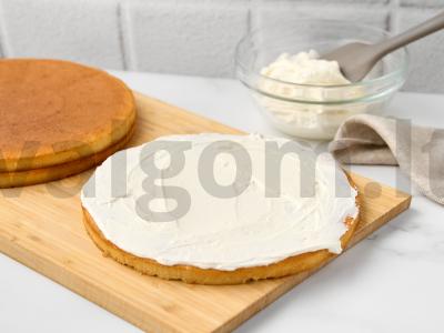 Citrininis šifoninis biskvitinis tortas Žingsnis 6