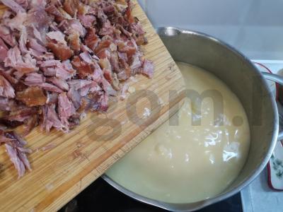 Žirnių sriuba su rūkyta mėsa Žingsnis 6