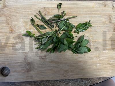 Šaltalankių arbata su mėtomis ir laimu Žingsnis 2