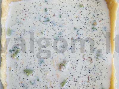 Kiaušinis su vištienos krūtinėlėmis, sūriu ir brokoliais Žingsnis 5