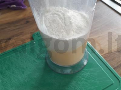 Dešrelės tešloje ant pagaliukų Žingsnis 3