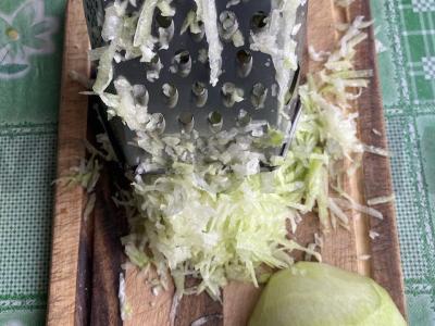 Salotas „Rutabaga“ Žingsnis 1