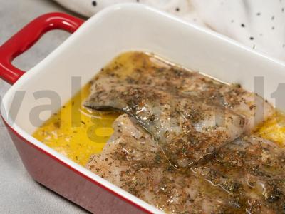 Lydeka, kepta su paprika ir čiobreliais Žingsnis 4