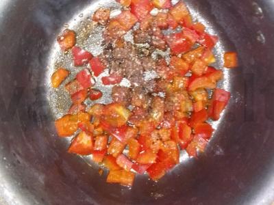 Daržovių tyrė grietinės ir garstyčių padaže Žingsnis 5