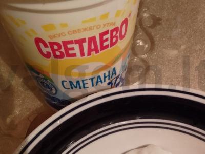 Daržovių tyrė grietinės ir garstyčių padaže Žingsnis 10