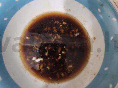 Karka, kepta su citrina ir česnaku Žingsnis 3