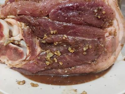 Karka, kepta su citrina ir česnaku Žingsnis 4