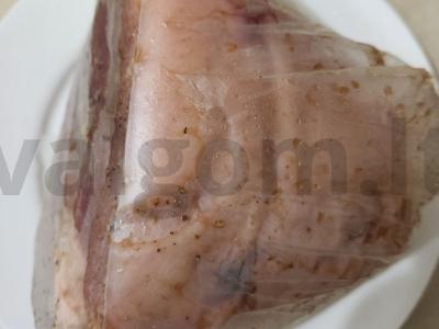 Karka, kepta su citrina ir česnaku Žingsnis 5