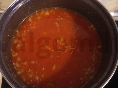 Harcho sriuba su jautiena ir ryžiais Žingsnis 5