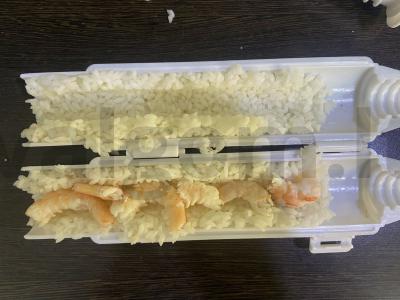 Rulonai su varškės sūriu ir karališkomis krevetėmis Žingsnis 4