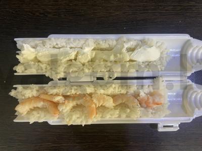 Rulonai su varškės sūriu ir karališkomis krevetėmis Žingsnis 5