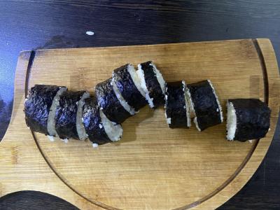 Rulonai su varškės sūriu ir karališkomis krevetėmis Žingsnis 8