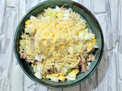 Sotūs salotas „Skandinavijos“ Žingsnis 5