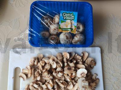 Kiauliena su daržovėmis po sūrio pluta Žingsnis 10